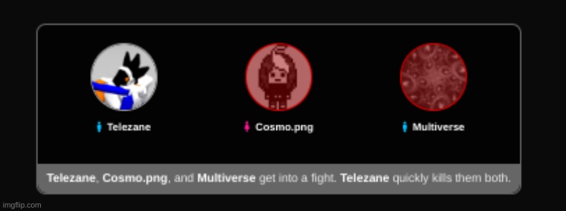 i killed the multiverse | made w/ Imgflip meme maker