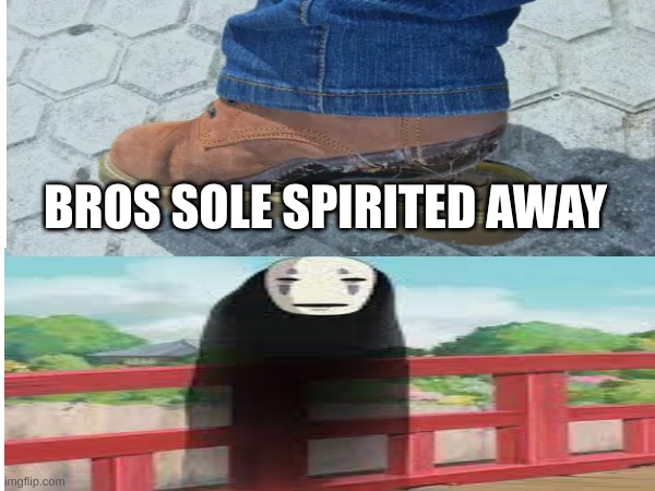 Visible skull | BROS SOLE SPIRITED AWAY | image tagged in studio ghibli | made w/ Imgflip meme maker