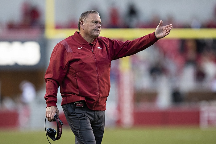 Razorback Coach Sam Pitman Blank Meme Template