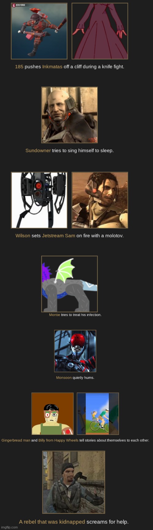 "This is for UO!" -Drunk Sundowner mimic | made w/ Imgflip meme maker