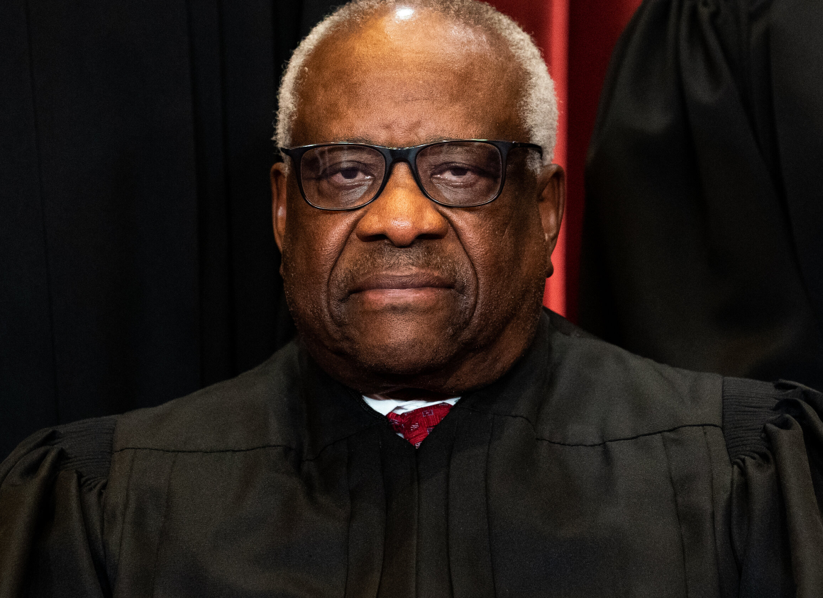 High Quality Clarence Thomas Blank Meme Template