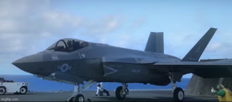 F-35C lookin mighty majestic ngl | image tagged in navy,airplane | made w/ Imgflip meme maker