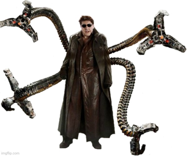 Doctor Octopus | image tagged in doctor octopus | made w/ Imgflip meme maker