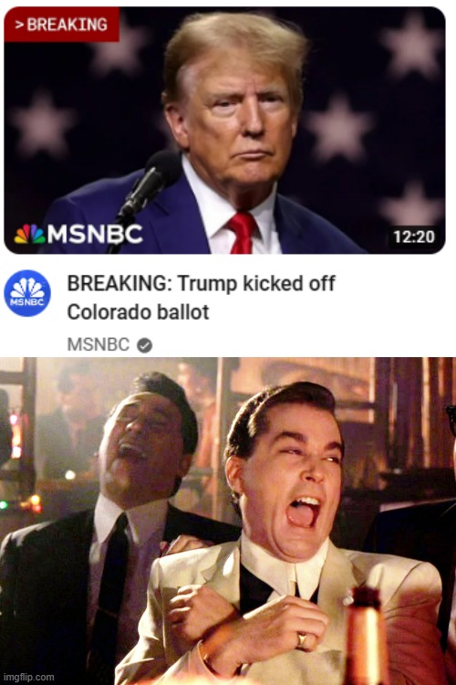 Booted. | image tagged in memes,good fellas hilarious,trump sucks | made w/ Imgflip meme maker