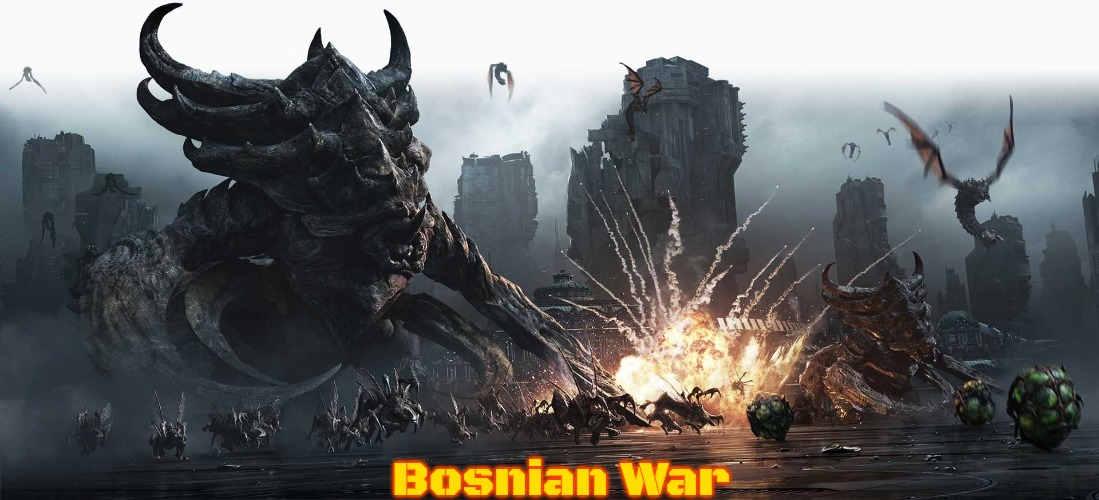 Zerg | Bosnian War | image tagged in zerg,slavic,bosnian war | made w/ Imgflip meme maker
