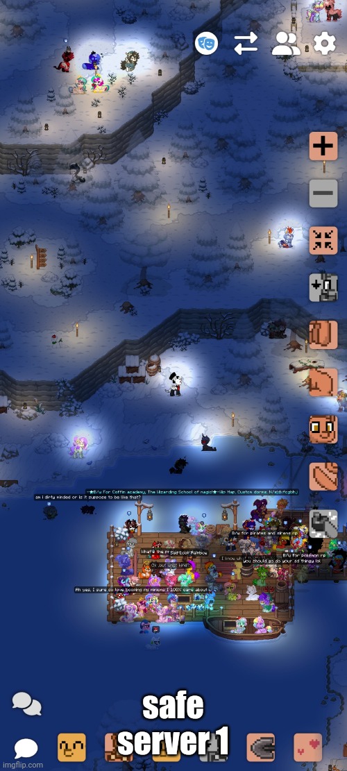 safe server 1 | made w/ Imgflip meme maker