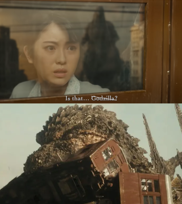 High Quality Is that Godzilla? Blank Meme Template
