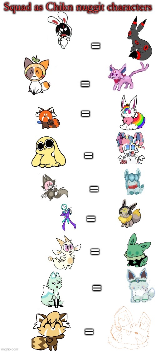 The characters not mine is from my friend named Stacey | = | made w/ Imgflip meme maker