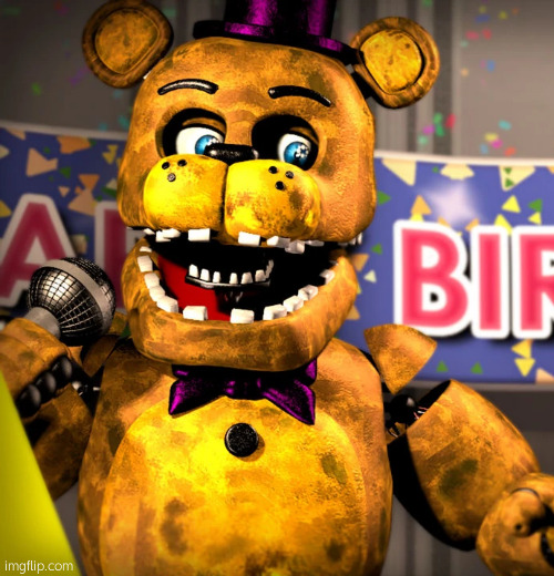 Fredbear meme | image tagged in fredbear meme | made w/ Imgflip meme maker