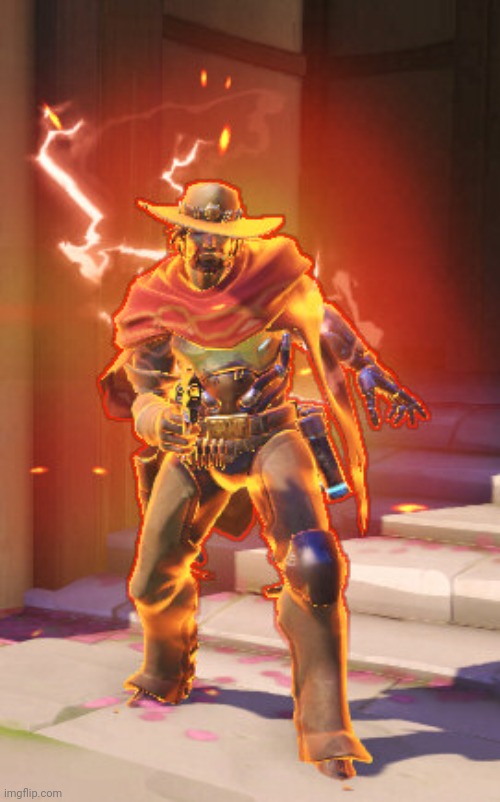 McCree High Noon | image tagged in mccree high noon | made w/ Imgflip meme maker
