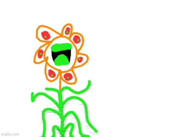 Flower alien | made w/ Imgflip meme maker