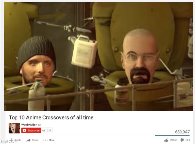 One of the greatest shows of the 21st century and breaking bad | image tagged in skibidi toilet,breaking bad,anime | made w/ Imgflip meme maker