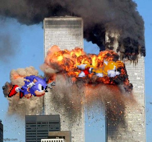 “Sir, another animal has hit the towers” | image tagged in 9/11 | made w/ Imgflip meme maker