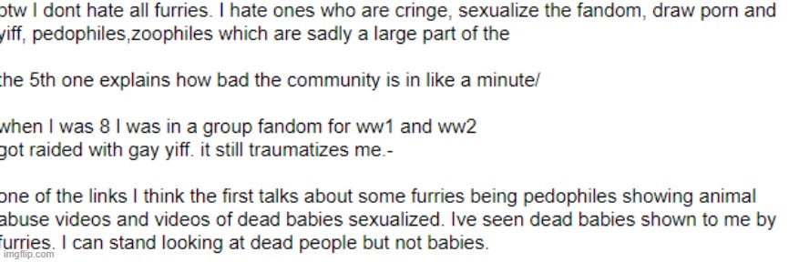 Why I Hate Furries - Imgflip