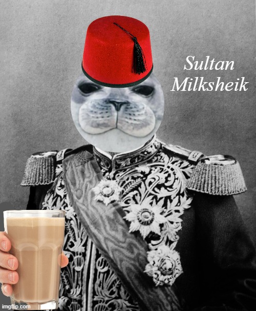 Sultan Milksheik | Sultan Milksheik | image tagged in ottoman leader ww1,memes | made w/ Imgflip meme maker