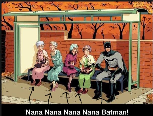 nana nana nana nana Batman! | NANA NANA NANA NANA BATMAN! | image tagged in batman slapping robin,kewlew | made w/ Imgflip meme maker