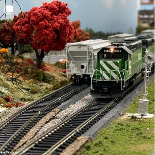 model railroad | image tagged in model railroad | made w/ Imgflip meme maker