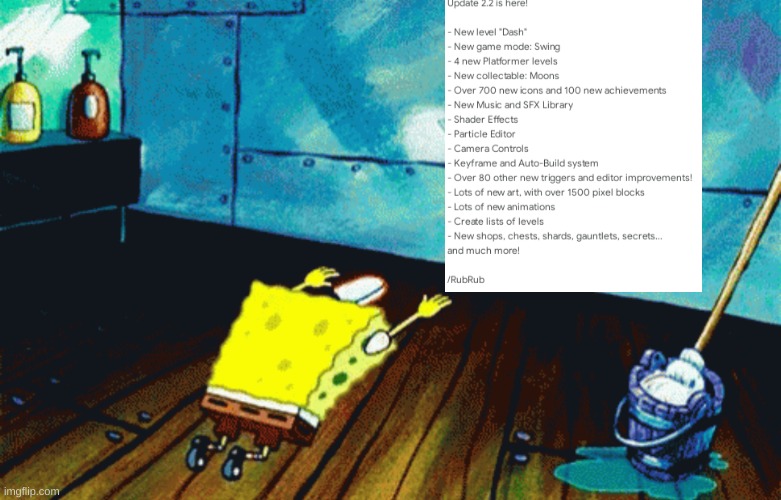 its finally here | image tagged in spongebob praising a photo | made w/ Imgflip meme maker