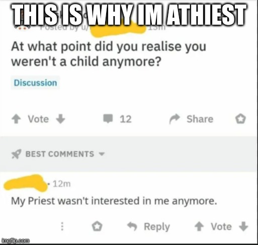 THIS IS WHY IM ATHIEST | image tagged in hoes | made w/ Imgflip meme maker