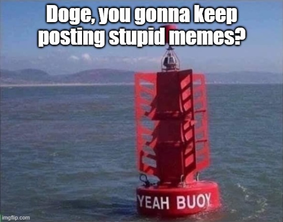 Dumb Meme's | Doge, you gonna keep posting stupid memes? | image tagged in memes,funny memes,meme,dank memes,dank meme,yeah boi | made w/ Imgflip meme maker