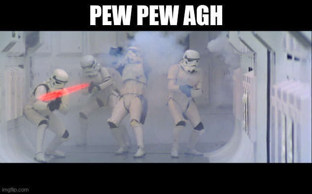 PEW PEW AGH | made w/ Imgflip meme maker