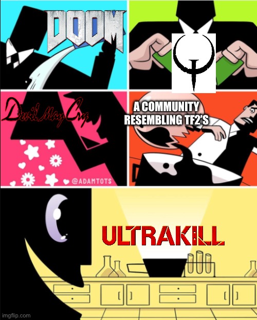 YOU POSTED MEMES IN GENERAL, MACHINE. YOU’RE GOING TO LOSE A LEVEL IN THE SERVER | A COMMUNITY RESEMBLING TF2’S | image tagged in powerpuff girls,ultrakill | made w/ Imgflip meme maker