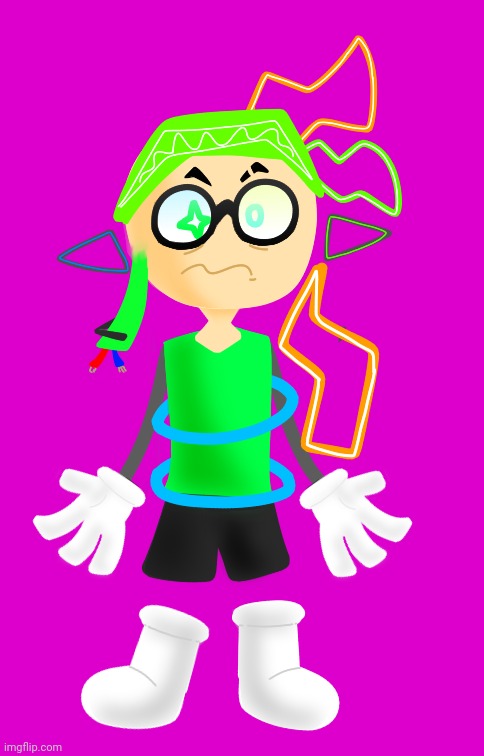Mint as a tadc character | image tagged in mint as a tadc character | made w/ Imgflip meme maker