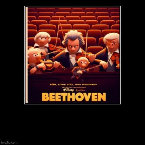 Orignal | image tagged in classical music,ai,funny,beethoven | made w/ Imgflip demotivational maker