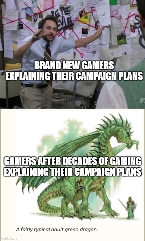 Keep it Simple | BRAND NEW GAMERS EXPLAINING THEIR CAMPAIGN PLANS; GAMERS AFTER DECADES OF GAMING EXPLAINING THEIR CAMPAIGN PLANS | image tagged in complicated wires,dnd,dungeons and dragons | made w/ Imgflip meme maker