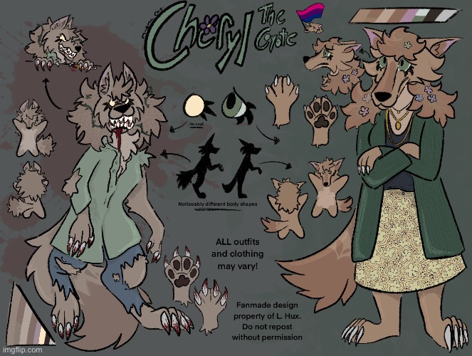 I took away all her joyous whimsy. Meet new-Cheryl, much more movie-accurate, now she’s a sad hippie. Hehe more Evil Dead | image tagged in which design do you like more,give me your opinions,this took a really long time to make,i i love cheryl more than my mains | made w/ Imgflip meme maker