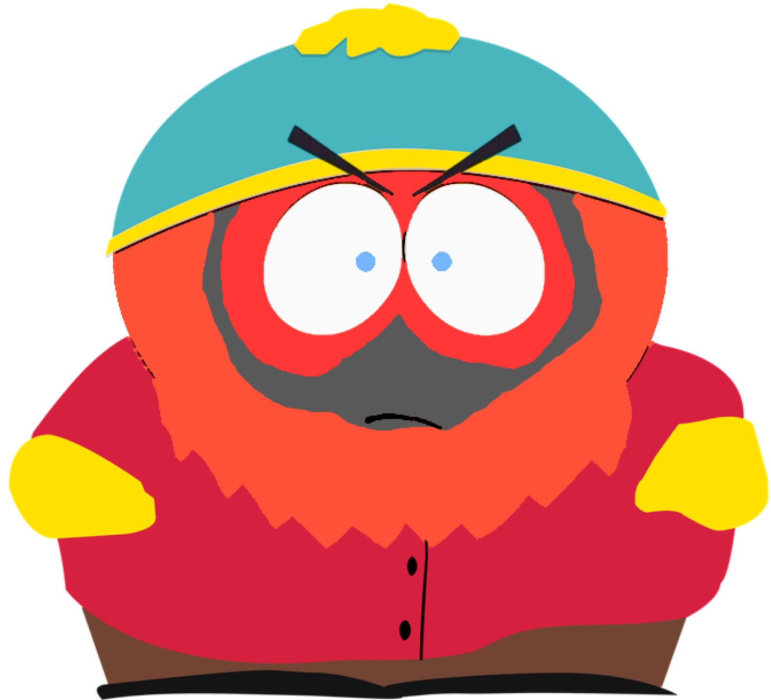 Eric Cartman as Skar King Blank Meme Template