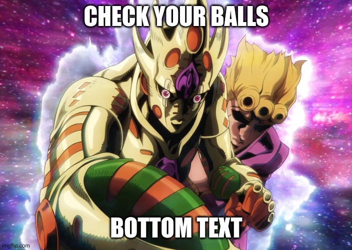 Return To Zero | CHECK YOUR BALLS BOTTOM TEXT | image tagged in return to zero | made w/ Imgflip meme maker