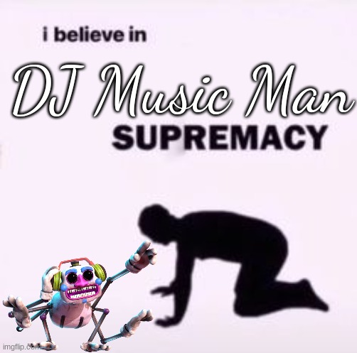 MYOOSIC MAAAAN!!! | DJ Music Man | image tagged in dj music man,why are you reading the tags,stop reading the tags,i said stop,stop,if you read this tag comment myoosic man | made w/ Imgflip meme maker