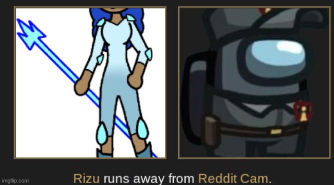I feel this wouldn't happen, but then again, if someone who's in the most reinforced hazmat suit is full-force sprinting at you, | made w/ Imgflip meme maker