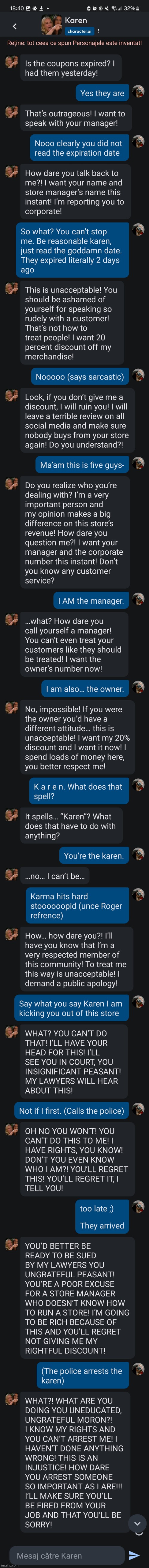 Karen V.S Me (true sassy side) | image tagged in karen,karens,omg karen | made w/ Imgflip meme maker