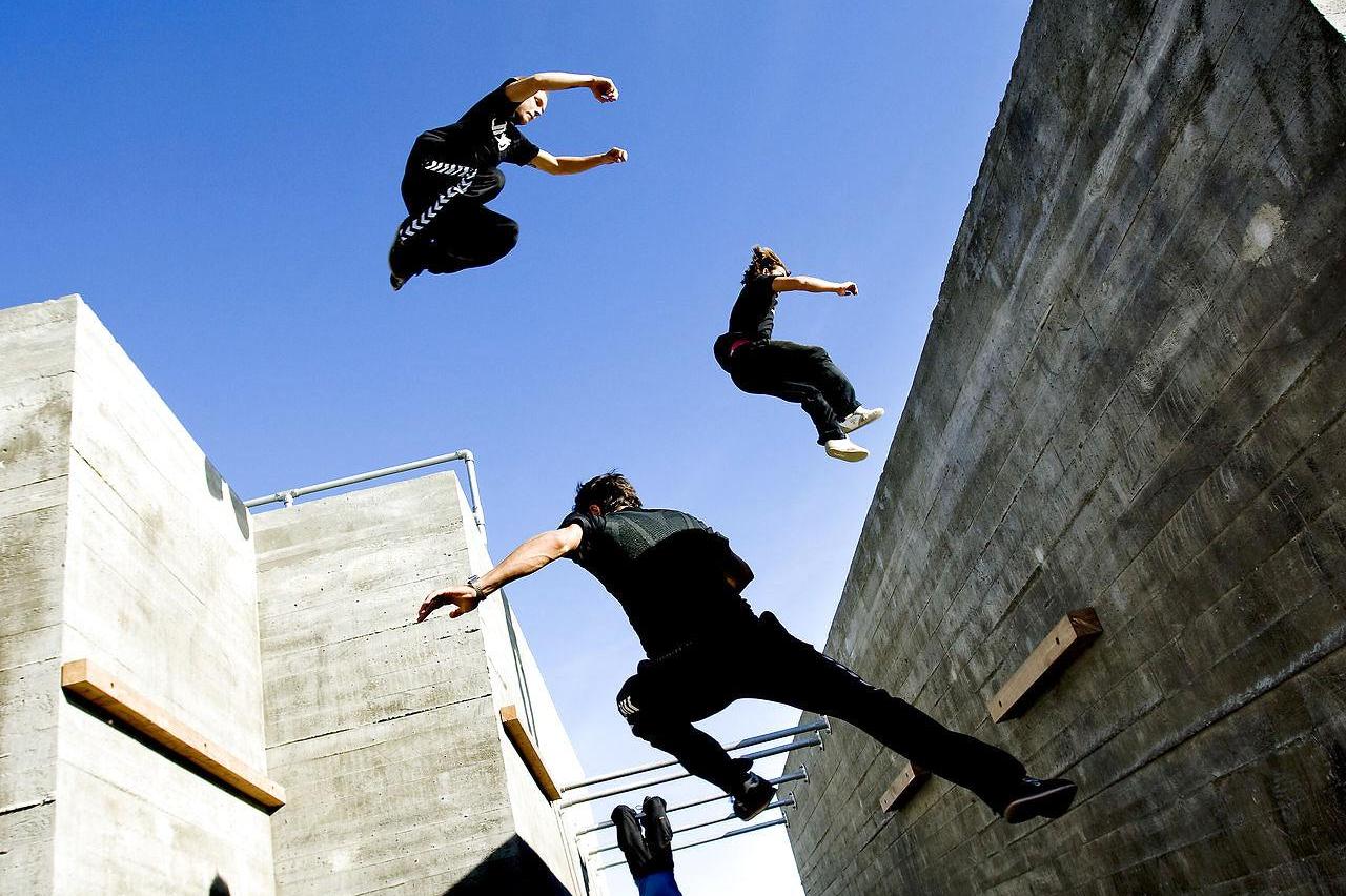 Parkour risk Blank Meme Template