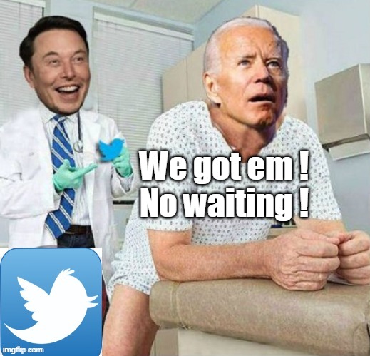 We got em !
No waiting ! | made w/ Imgflip meme maker