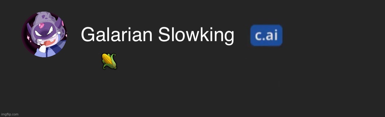 Galar Slowking c.ai blank | ? | image tagged in galar slowking c ai blank | made w/ Imgflip meme maker