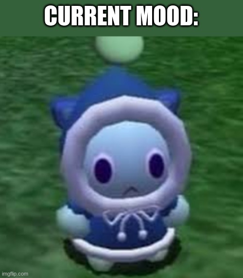 (Mod note: hugs have been sent) | CURRENT MOOD: | image tagged in emo chao | made w/ Imgflip meme maker