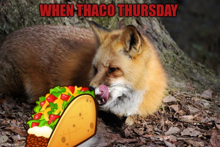 Thaco Thursday | WHEN THACO THURSDAY | image tagged in thaco thursday,facts | made w/ Imgflip meme maker