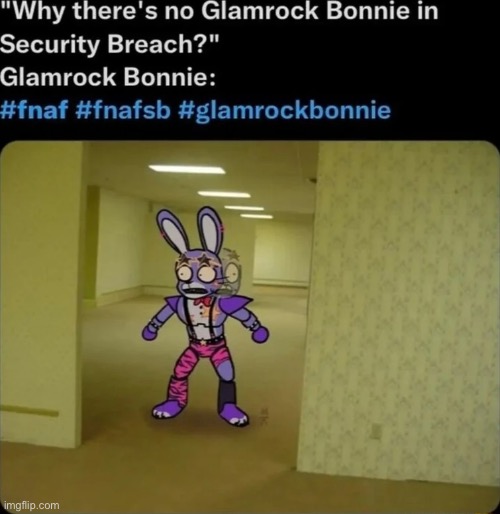 Poor Glamrock Bonnie | made w/ Imgflip meme maker