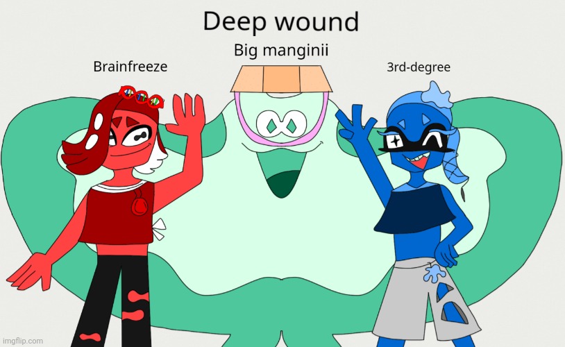 Deep wound | image tagged in deep wound | made w/ Imgflip meme maker