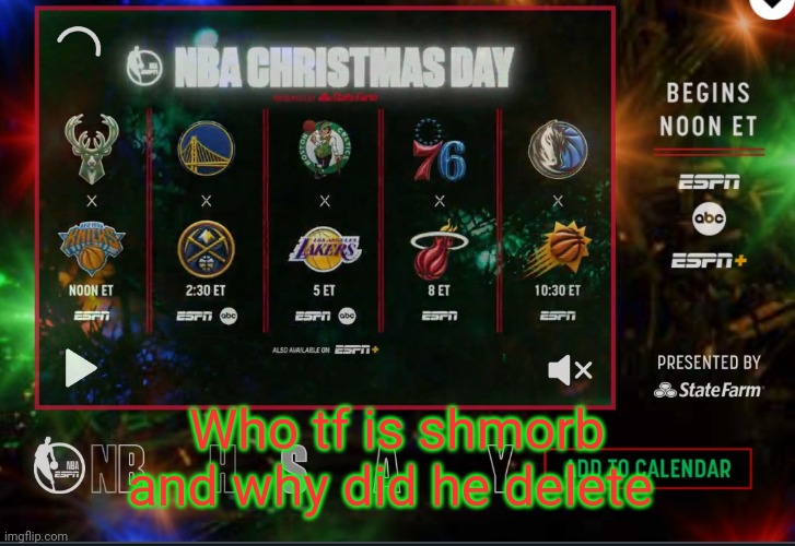 The | Who tf is shmorb and why did he delete | image tagged in the | made w/ Imgflip meme maker