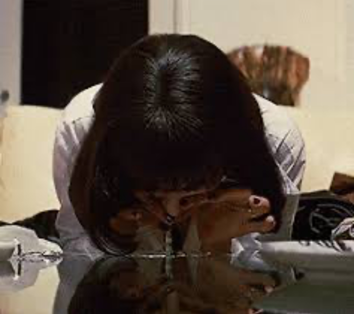Mia snorting Blank Meme Template