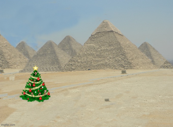 Just added the tree | image tagged in rare egypt | made w/ Imgflip meme maker