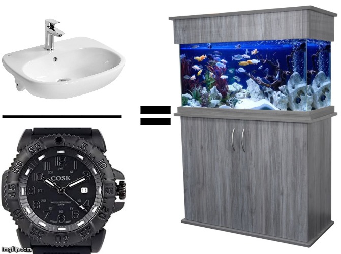 Sink/Cosk=Tank | =; —————— | image tagged in memes,funny memes,funny,math | made w/ Imgflip meme maker