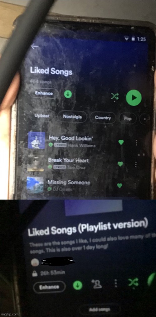 I like 464 songs I listen to | made w/ Imgflip meme maker