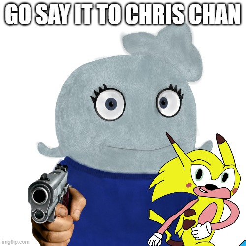 BlueWorld Twitter | GO SAY IT TO CHRIS CHAN | image tagged in blueworld twitter | made w/ Imgflip meme maker