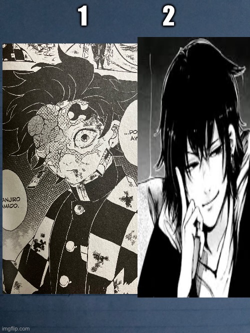 which one should i draw?? 1: tanjiro (KNY) 2: ayato (TG) (marked nsfw bc tanjiros pic ((idkk)) | 1                 2 | image tagged in tanjiro,i never know what to put for tags | made w/ Imgflip meme maker