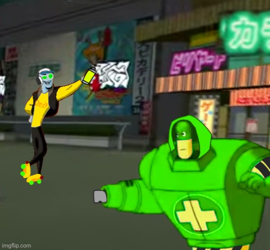 Jet set radio real | image tagged in jet set radio real | made w/ Imgflip meme maker